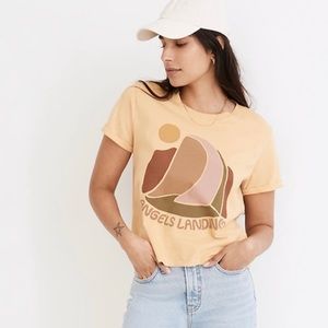 Madewell x parks project angel landing organic cotton boxy tee